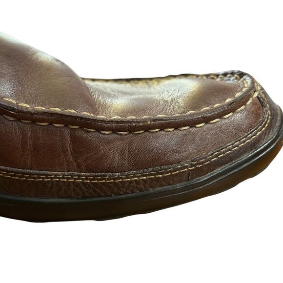Cole Haan Mens Brown Leather Slip On Comfort Loafers Casual Shoes sz 9.5 M main image 16